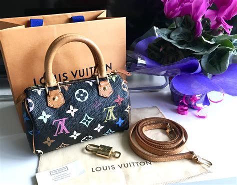 louis vuitton multicolor mini speedy|louis vuitton nano speedy price.